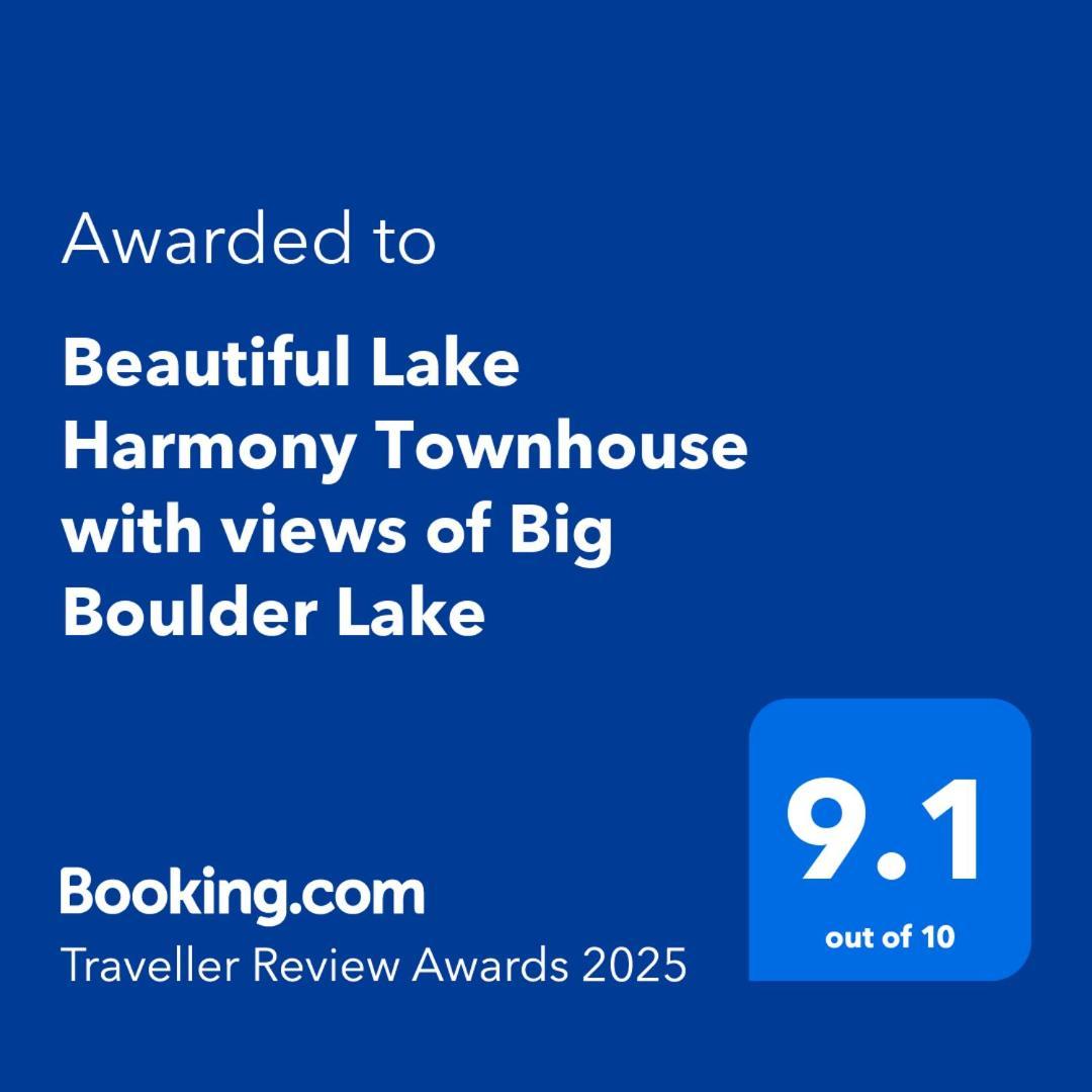 Beautiful Lake Harmony Townhouse At Big Boulder Lake And Ski Area Luaran gambar